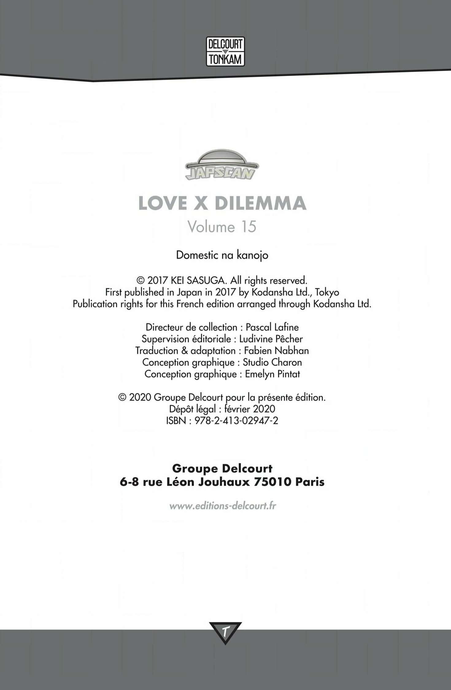  Love × Dilemma - Chapitre 144.5 - 17