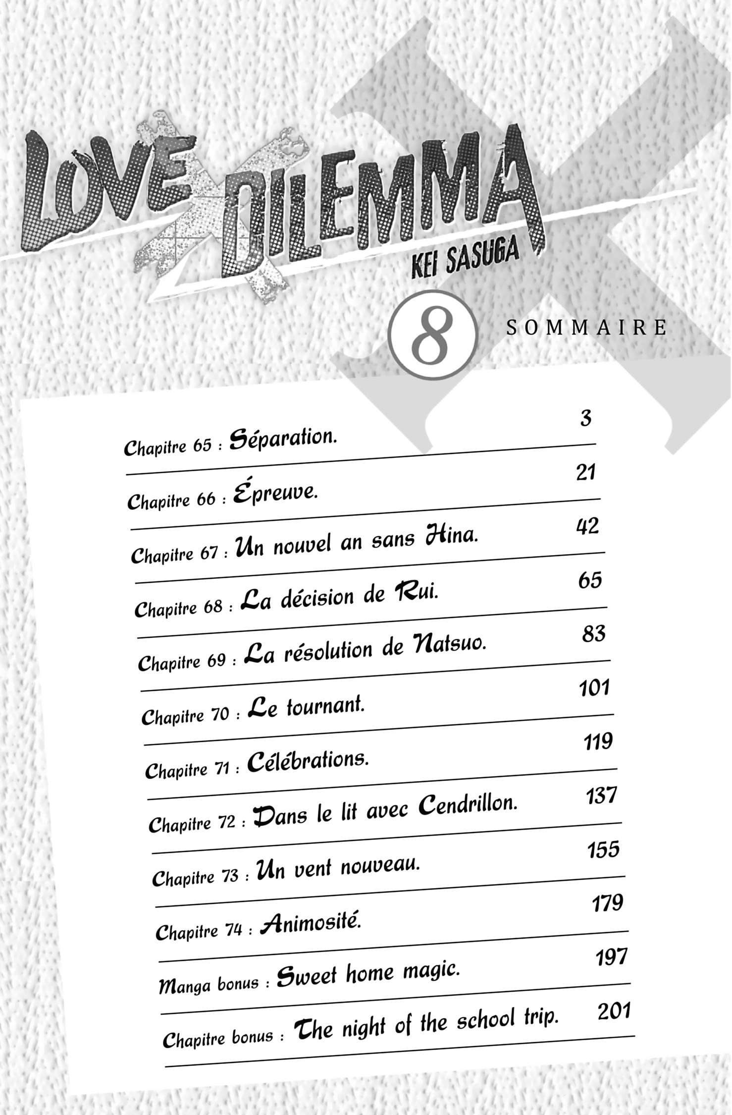  Love × Dilemma - Chapitre 65 - 3