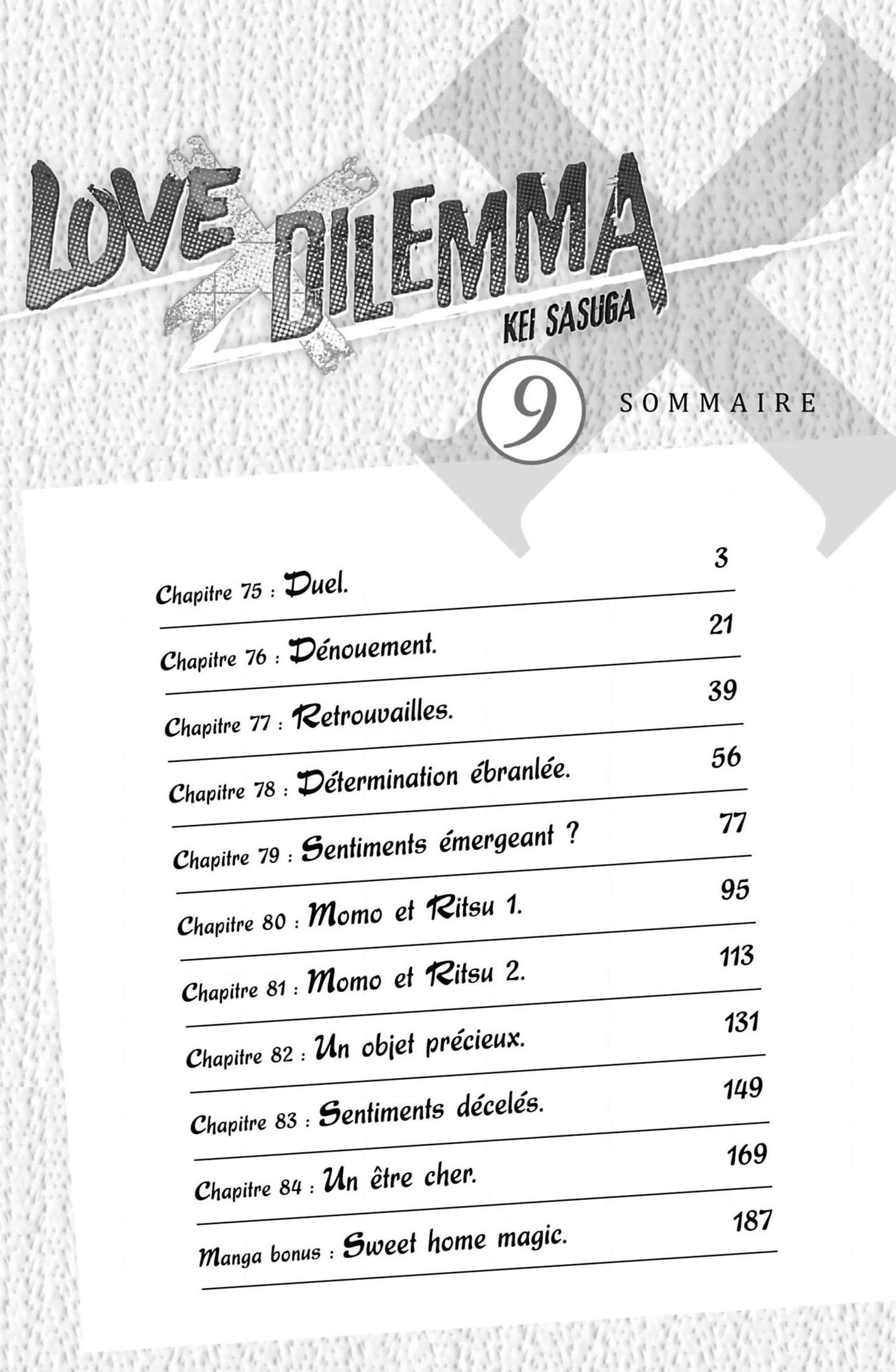  Love × Dilemma - Chapitre 75 - 2