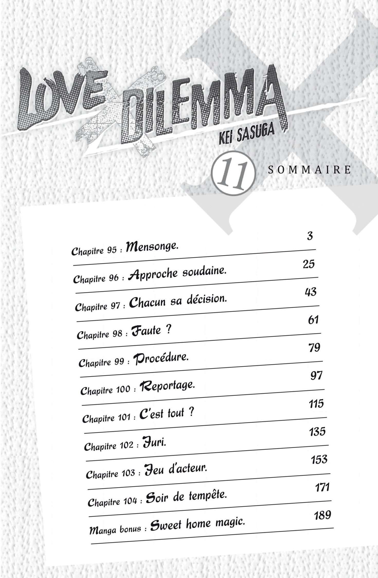  Love × Dilemma - Chapitre 95 - 2