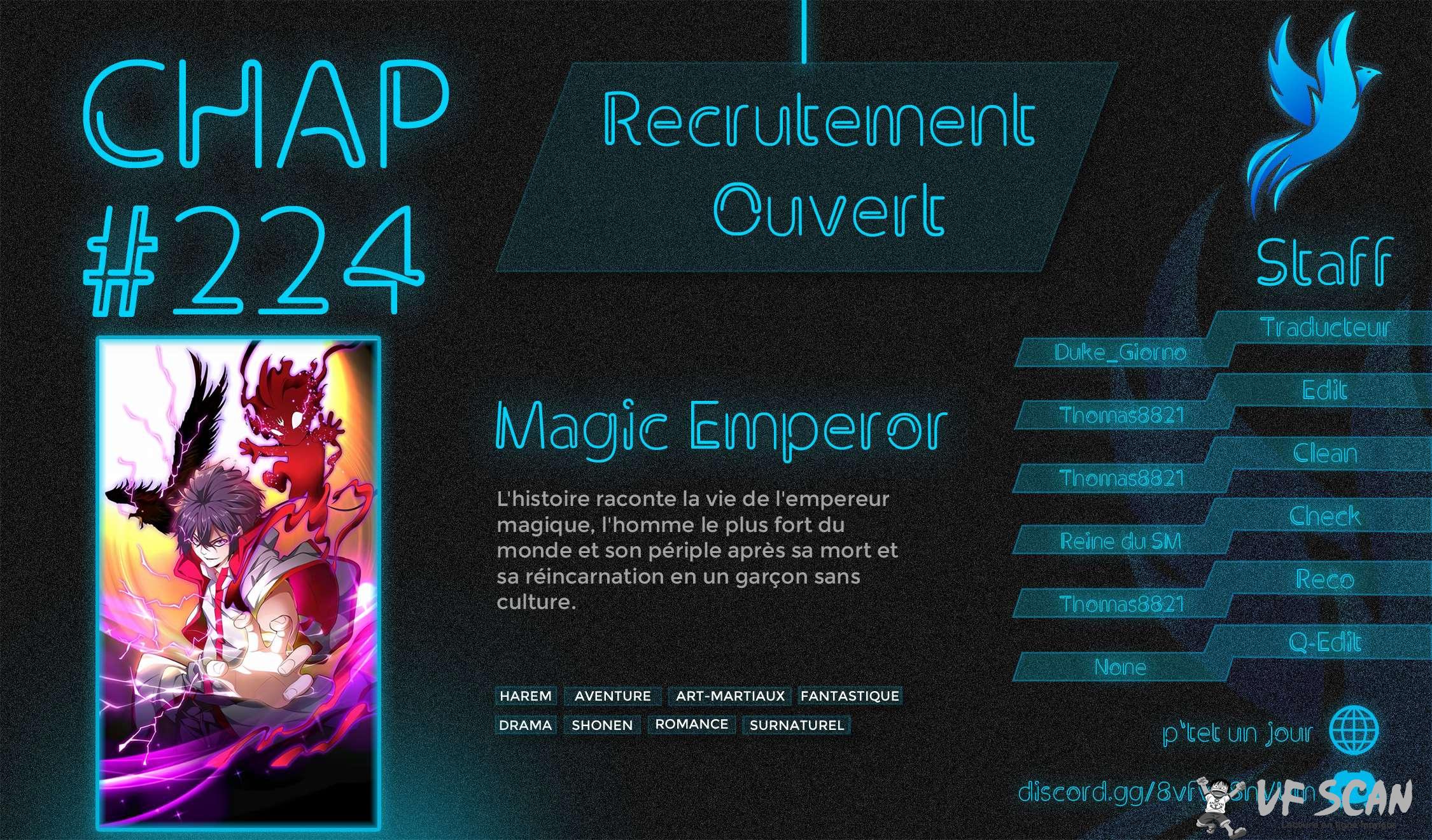  Magic Emperor - Chapitre 225 - 1