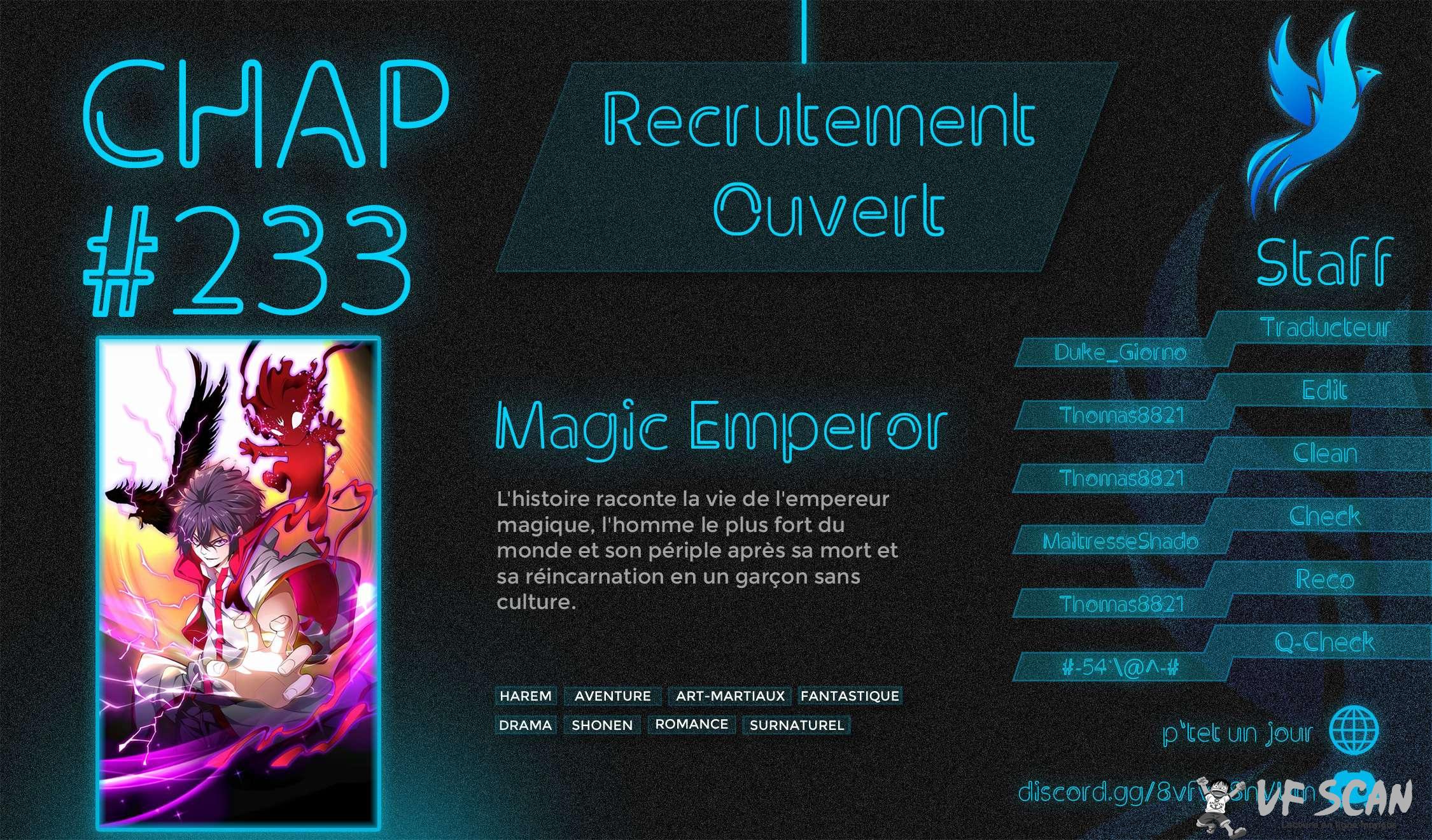  Magic Emperor - Chapitre 233 - 1