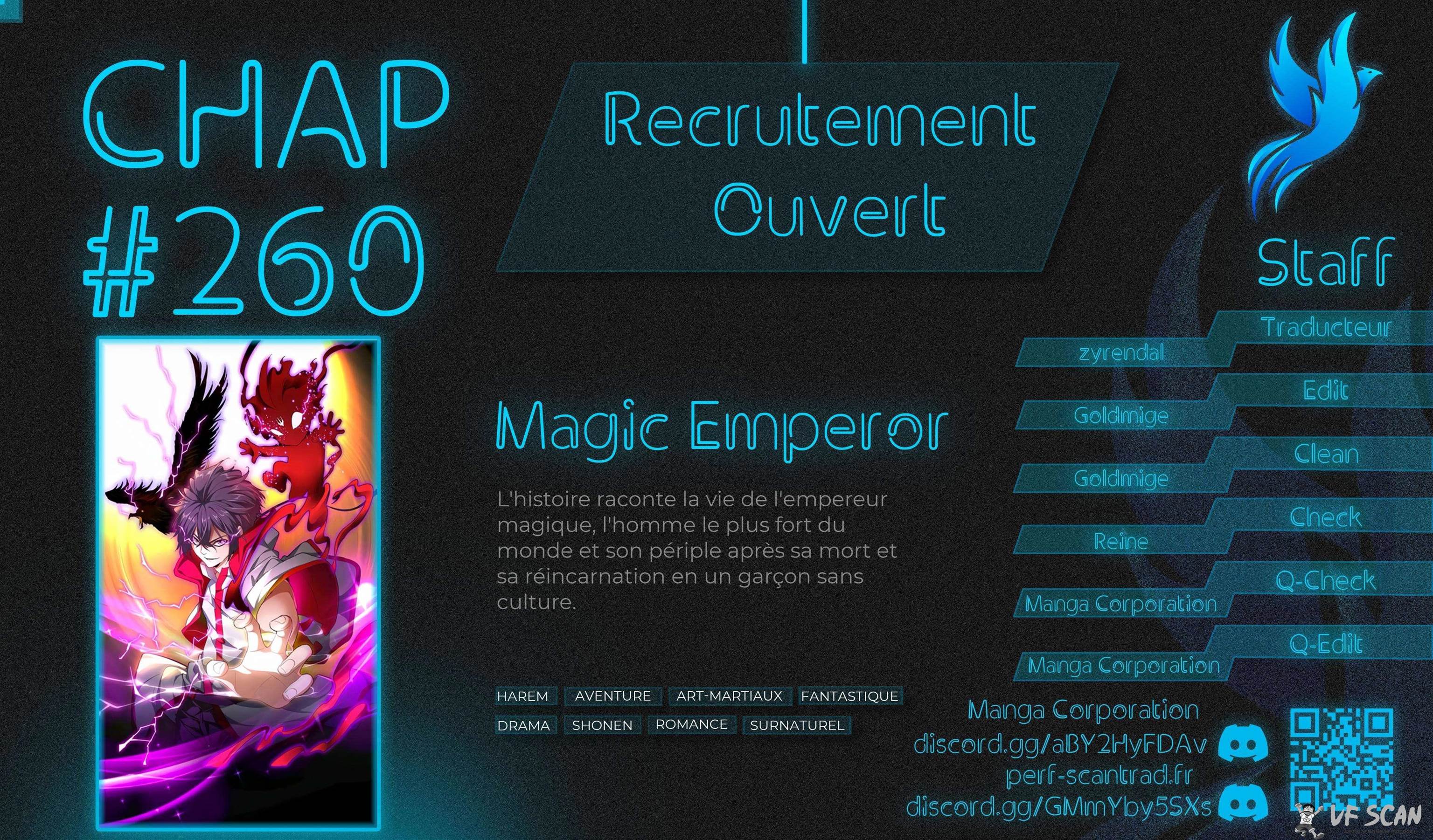  Magic Emperor - Chapitre 260 - 1