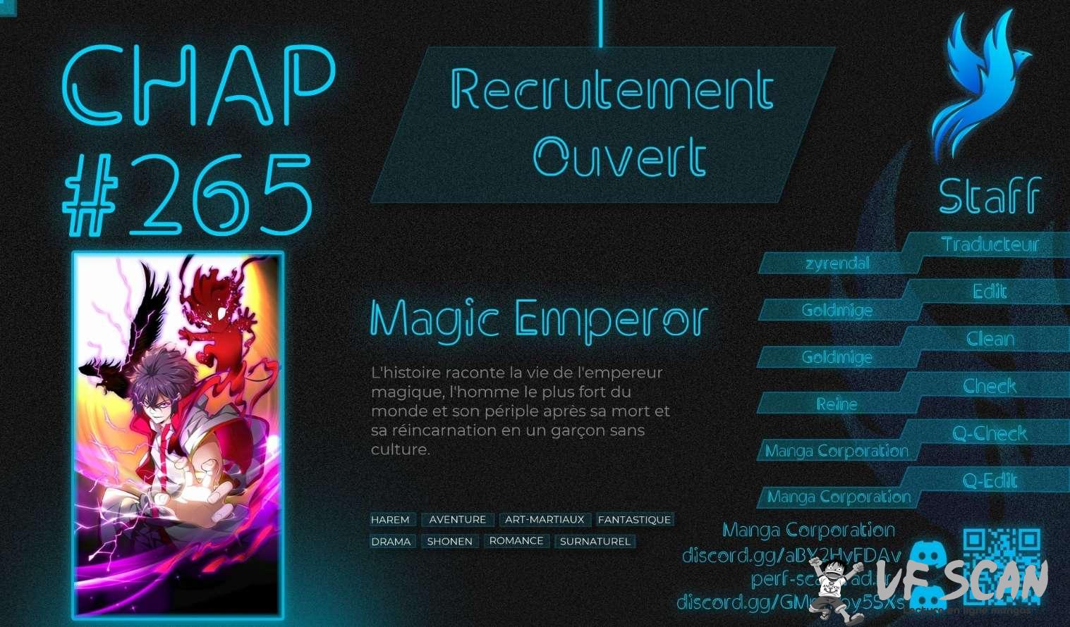  Magic Emperor - Chapitre 265 - 1