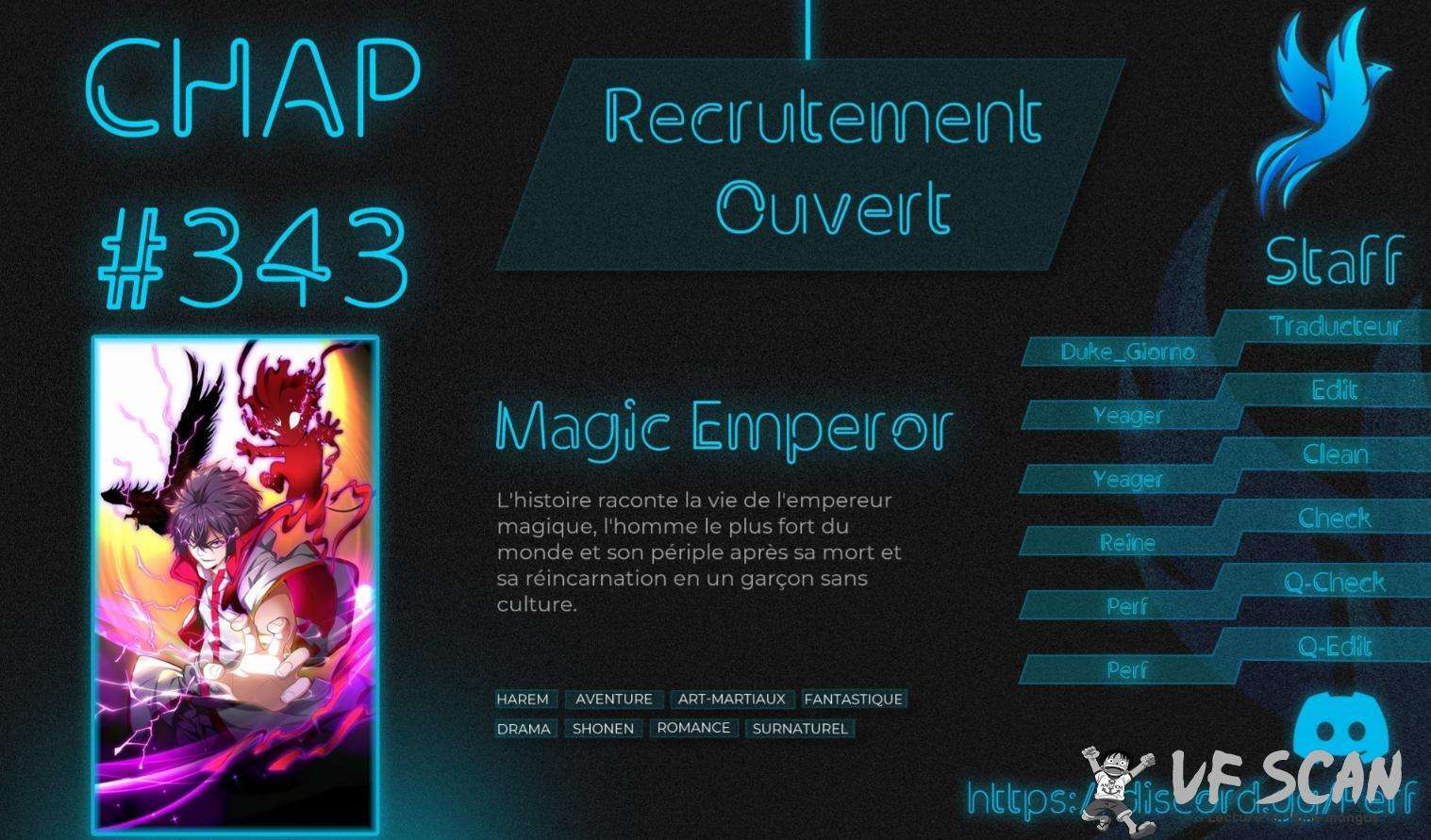  Magic Emperor - Chapitre 343 - 1