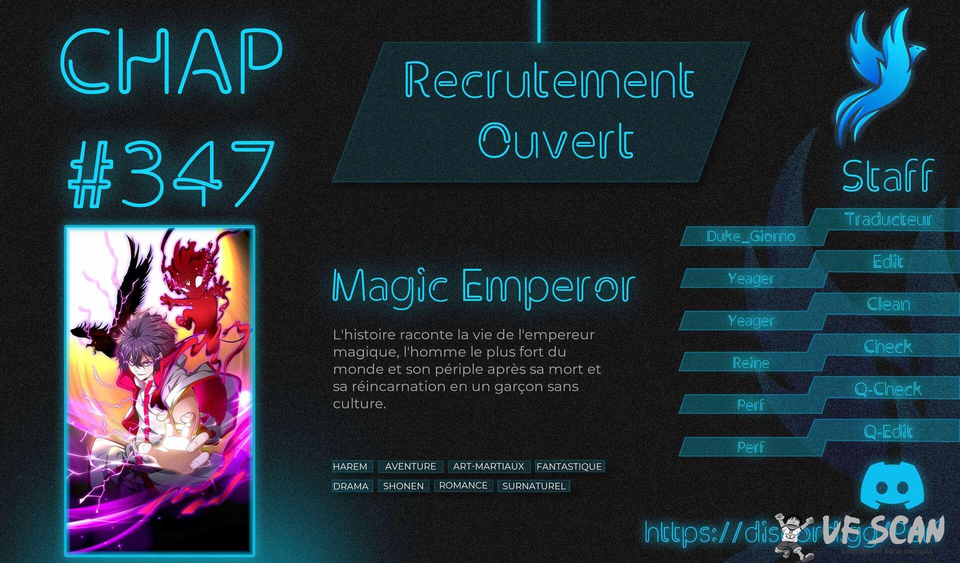  Magic Emperor - Chapitre 347 - 1