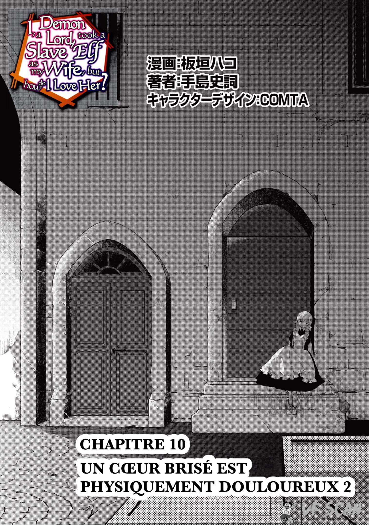  Maou no Ore ga Dorei Elf wo Yome ni Shitanda ga, Dou Medereba Ii? - Chapitre 10 - 1