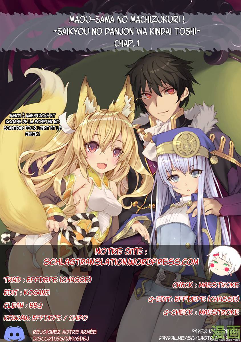  Maou-sama no Machizukuri! – Saikyou no Dungeon wa Kindai Toshi - Chapitre 1 - 30