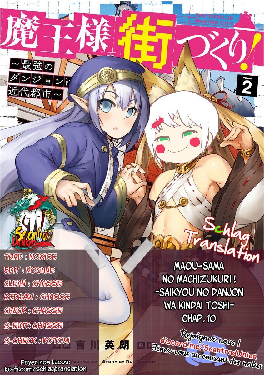  Maou-sama no Machizukuri! – Saikyou no Dungeon wa Kindai Toshi - Chapitre 10 - 26