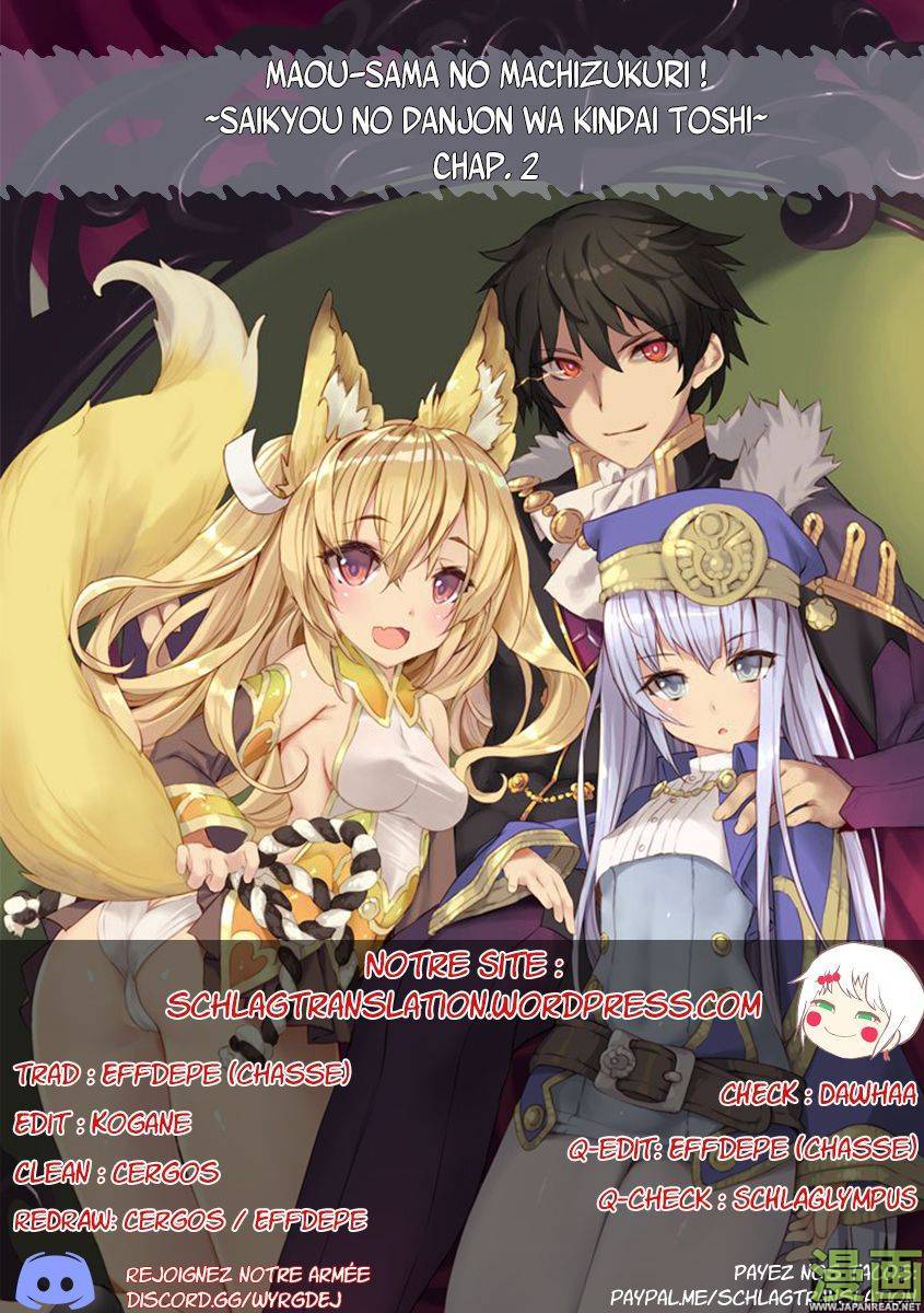  Maou-sama no Machizukuri! – Saikyou no Dungeon wa Kindai Toshi - Chapitre 2 - 23