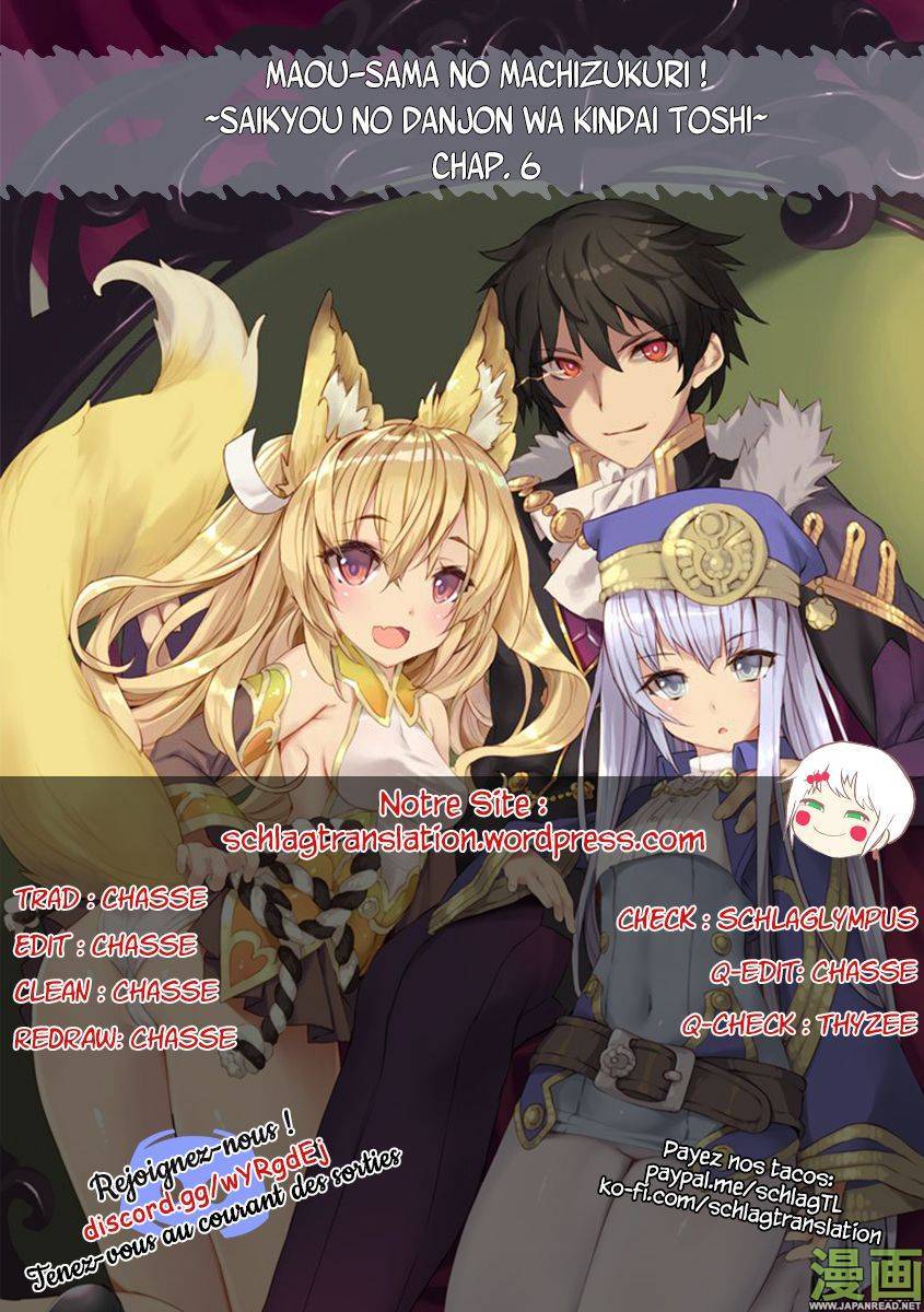  Maou-sama no Machizukuri! – Saikyou no Dungeon wa Kindai Toshi - Chapitre 6 - 29