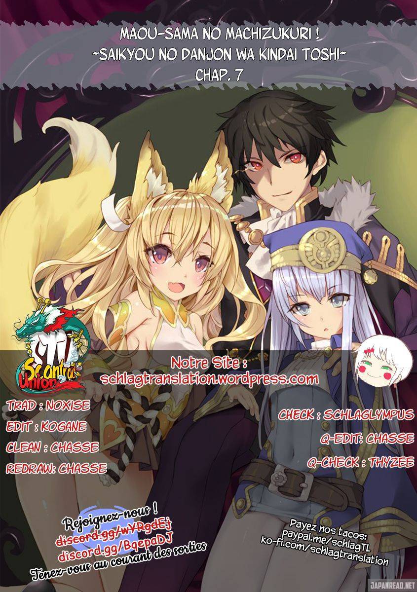  Maou-sama no Machizukuri! – Saikyou no Dungeon wa Kindai Toshi - Chapitre 7 - 20