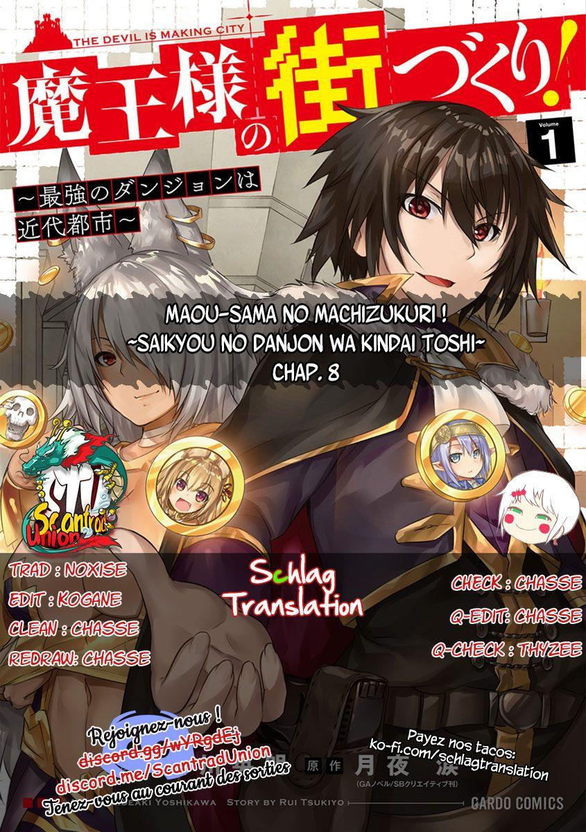  Maou-sama no Machizukuri! – Saikyou no Dungeon wa Kindai Toshi - Chapitre 8 - 25