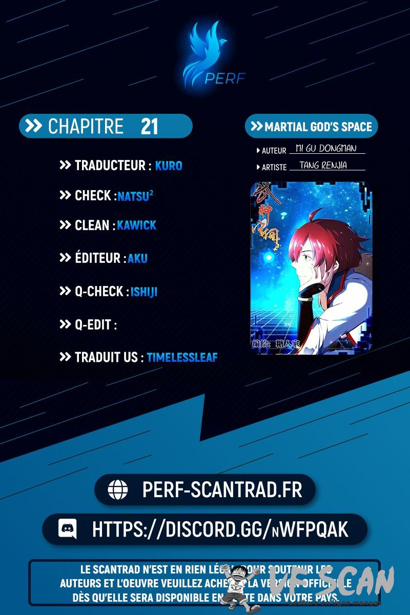  Martial God’s Space - Chapitre 21 - 1