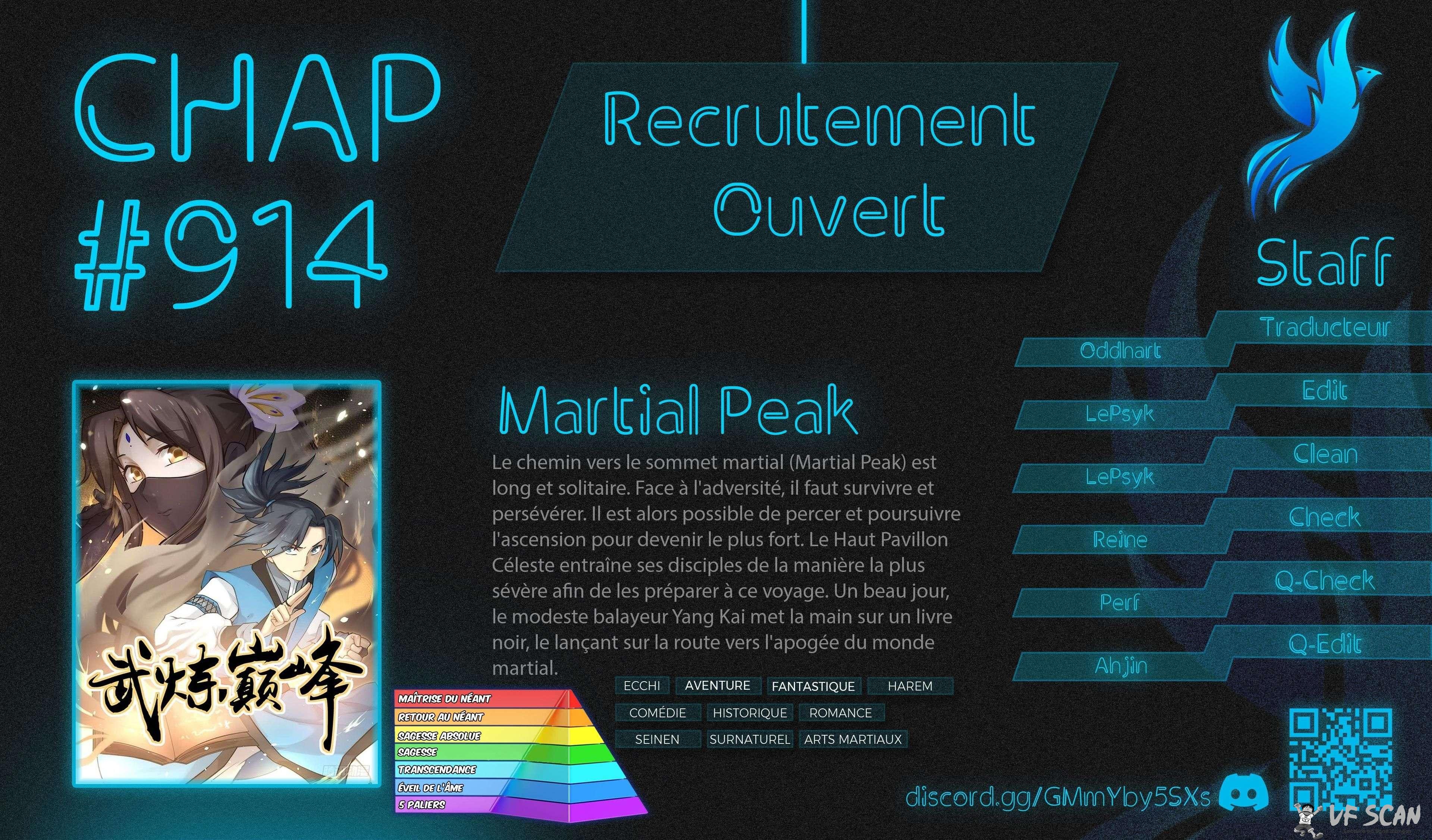  Martial Peak - Chapitre 914 - 1