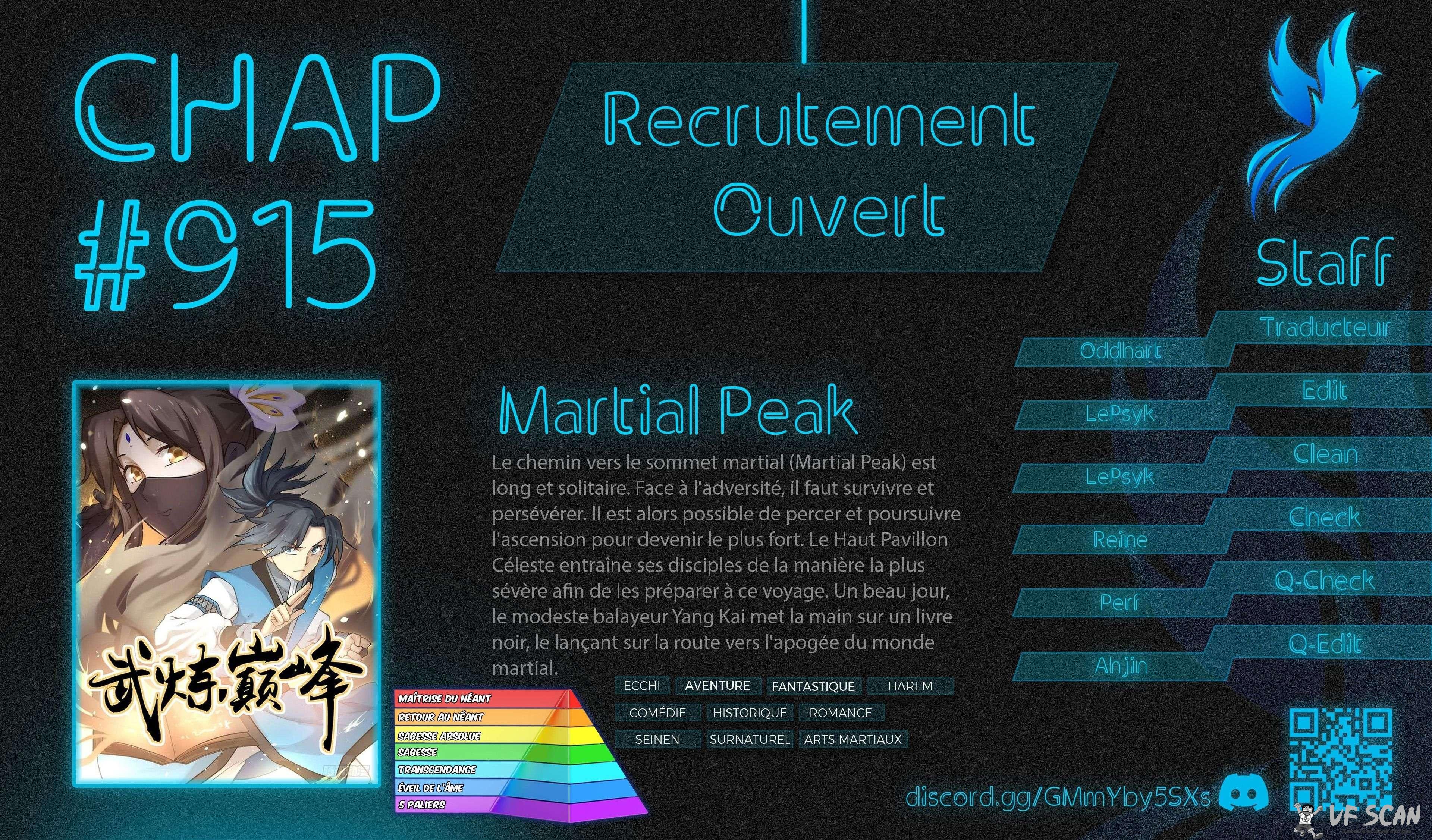  Martial Peak - Chapitre 915 - 1