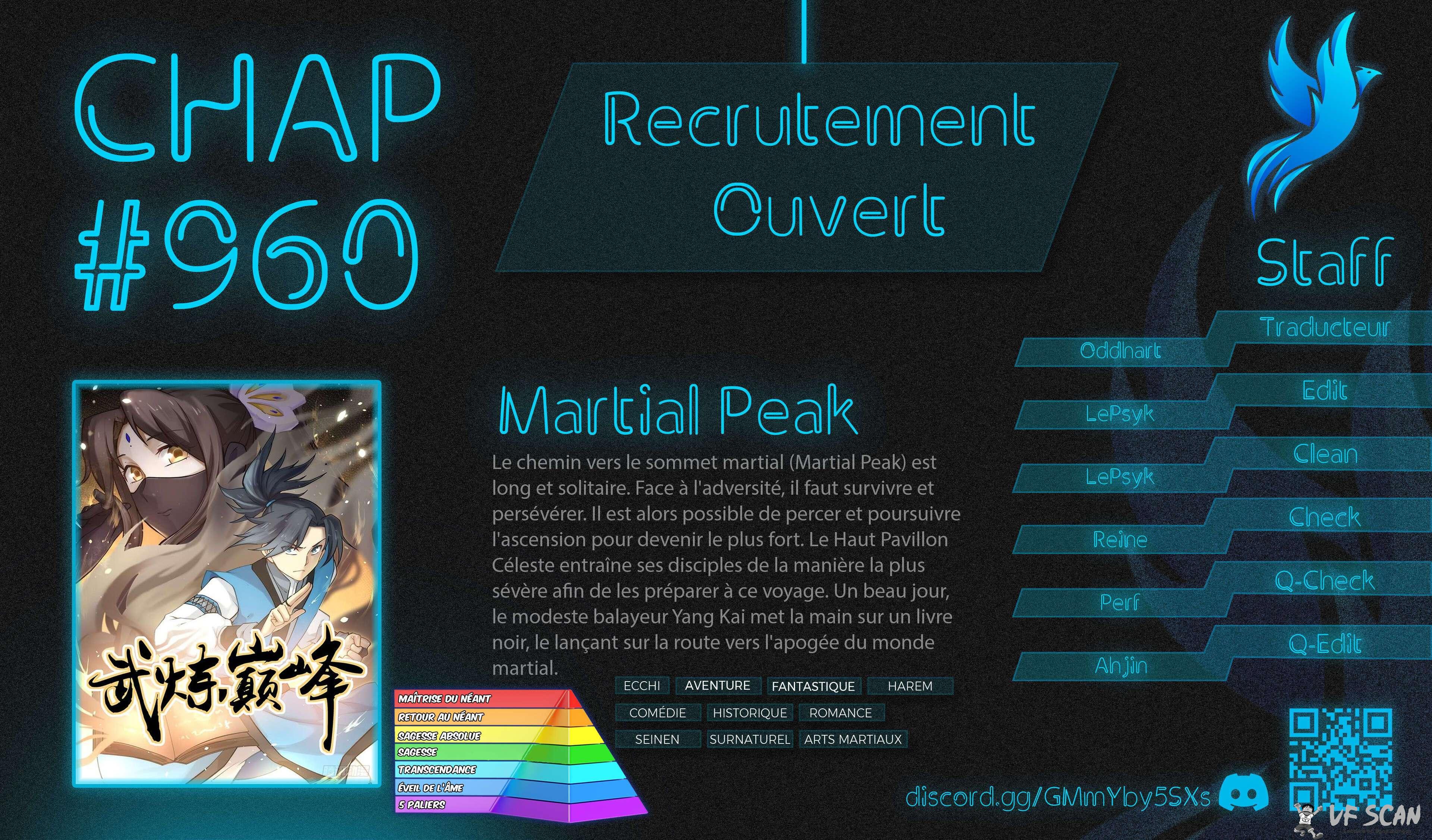  Martial Peak - Chapitre 958 - 1