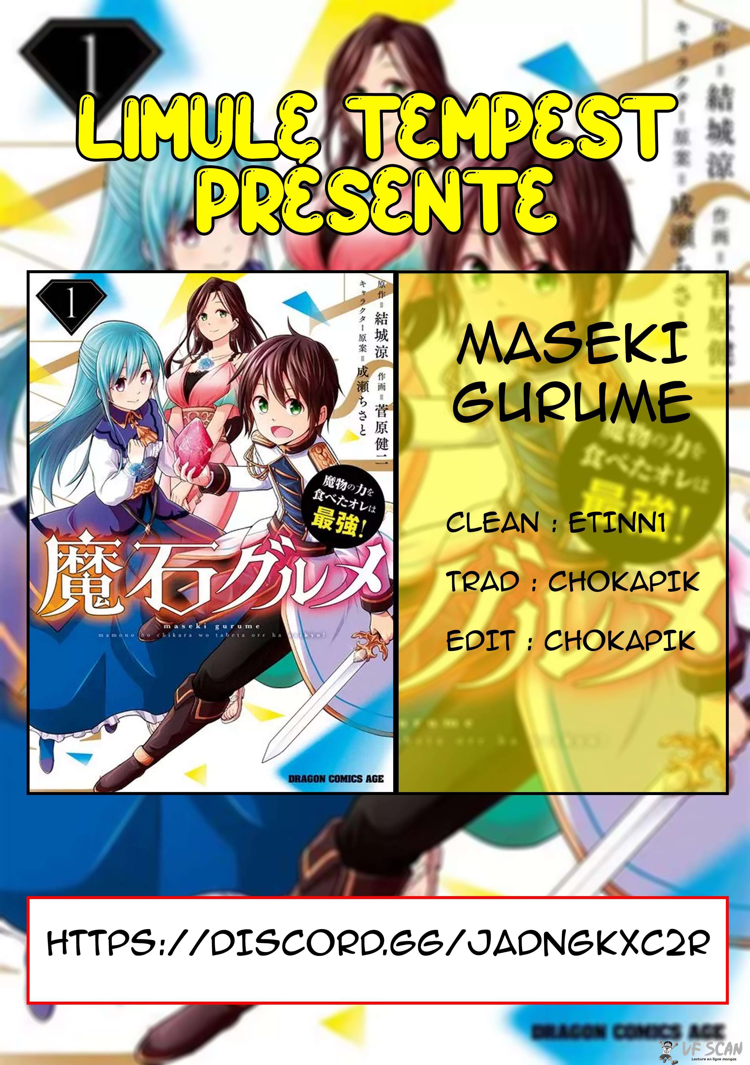  Maseki Gurume – Mamono no Chikara wo Tabeta Ore wa Saikyou! - Chapitre 27 - 1