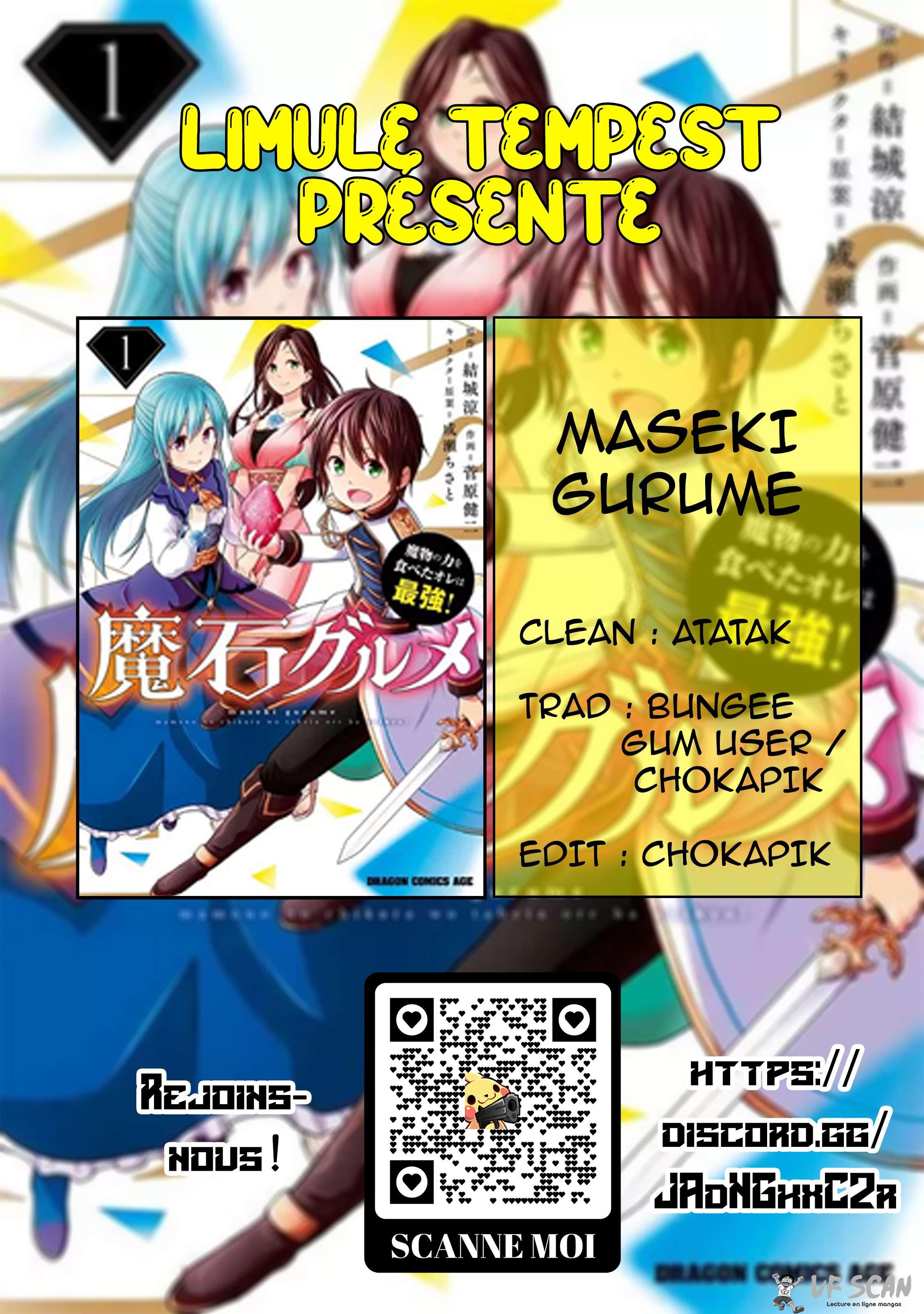  Maseki Gurume – Mamono no Chikara wo Tabeta Ore wa Saikyou! - Chapitre 28 - 1