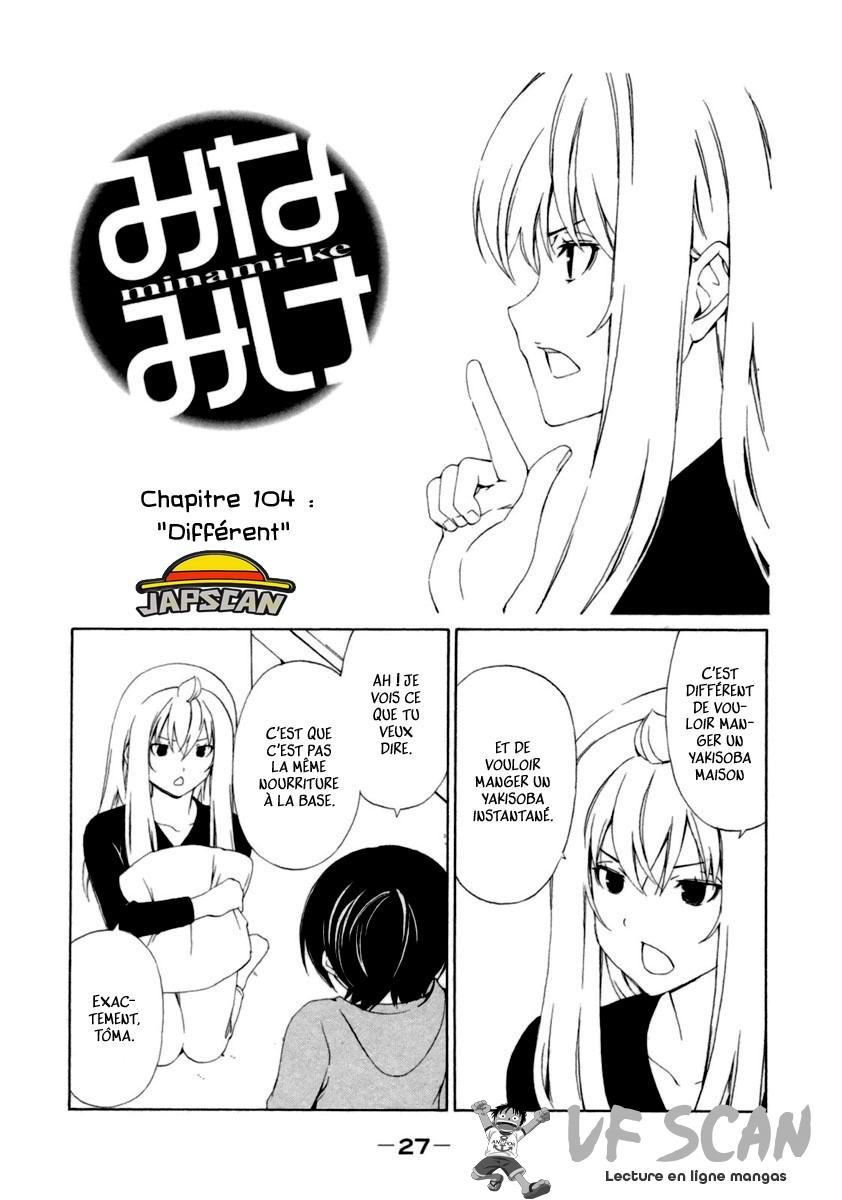  Minami-ke - Chapitre 104 - 1