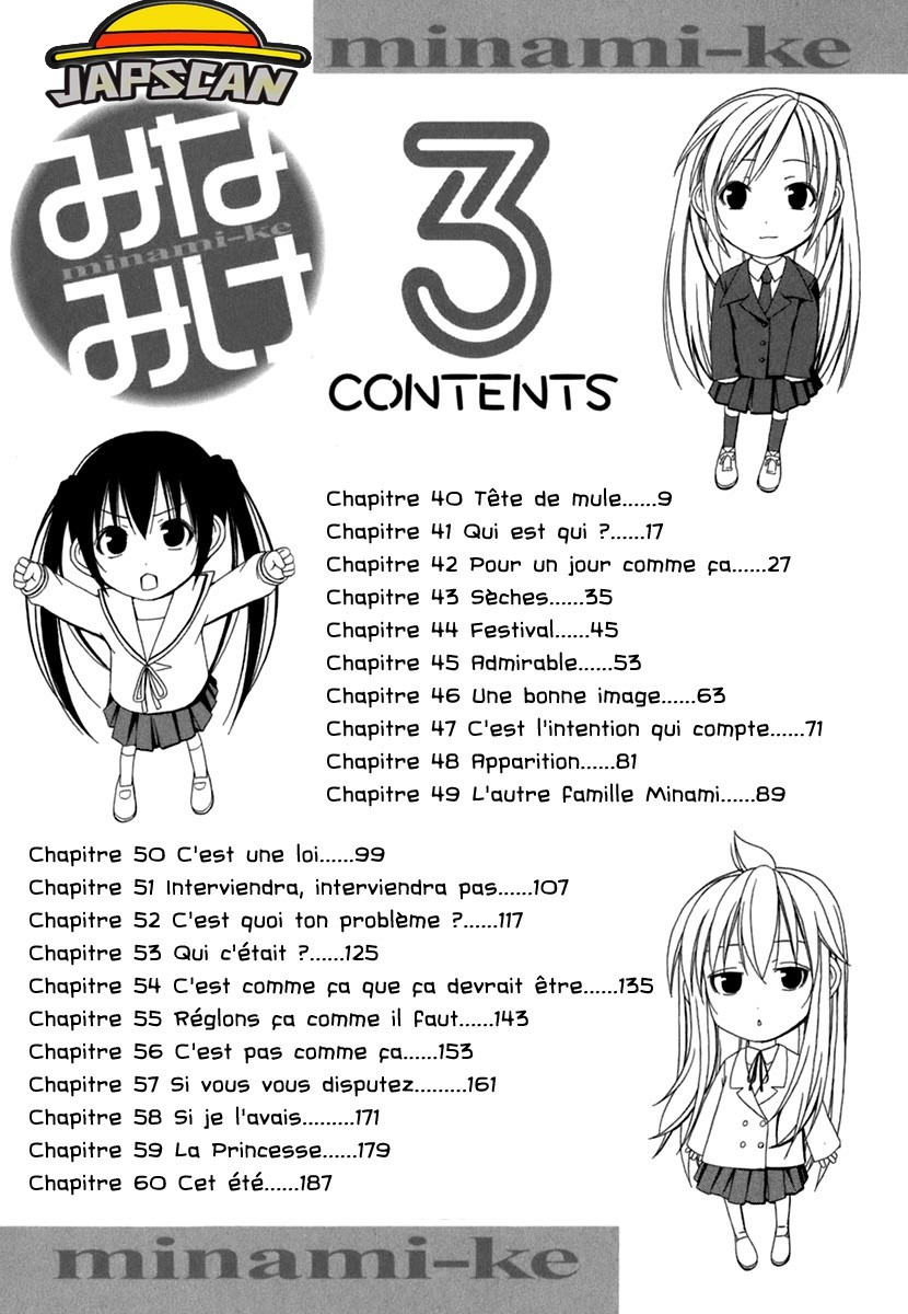  Minami-ke - Chapitre 40 - 4