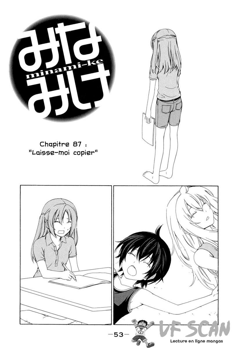  Minami-ke - Chapitre 87 - 1