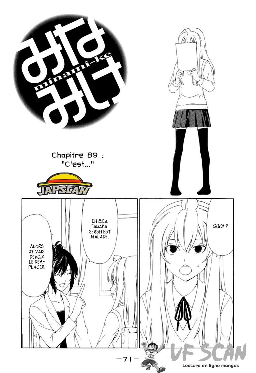  Minami-ke - Chapitre 89 - 1