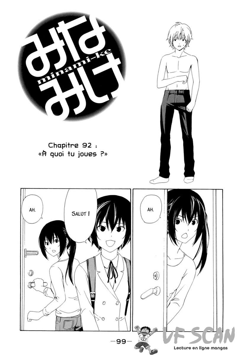  Minami-ke - Chapitre 92 - 1