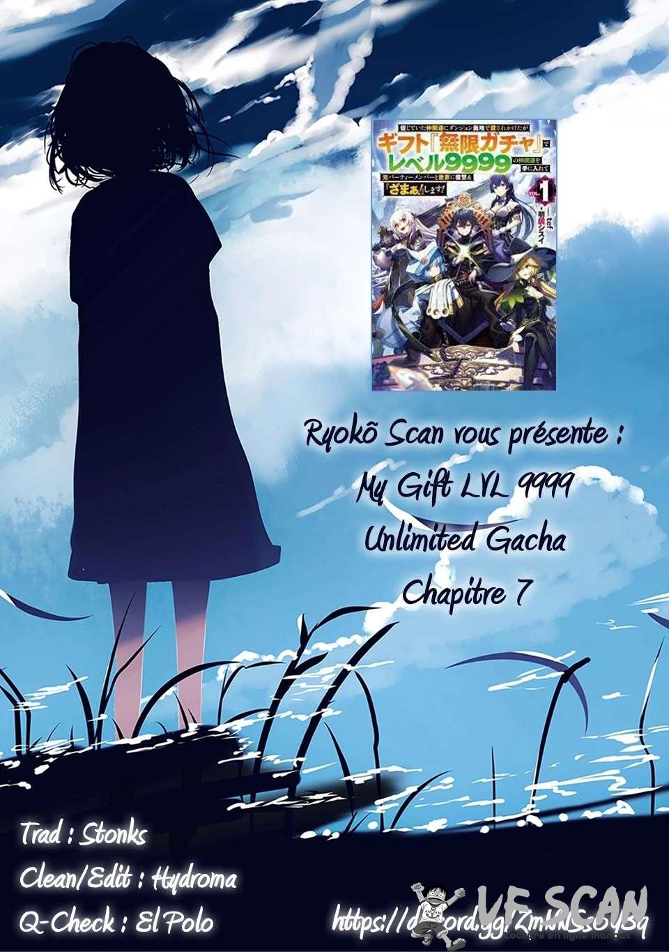  My Gift LVL 9999 Unlimited Gacha - Chapitre 7 - 1