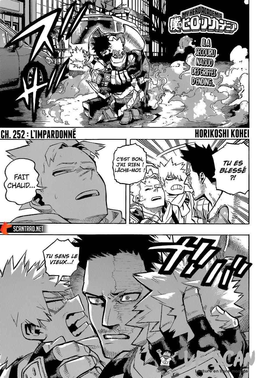  My Hero Academia - Chapitre 252 - 1