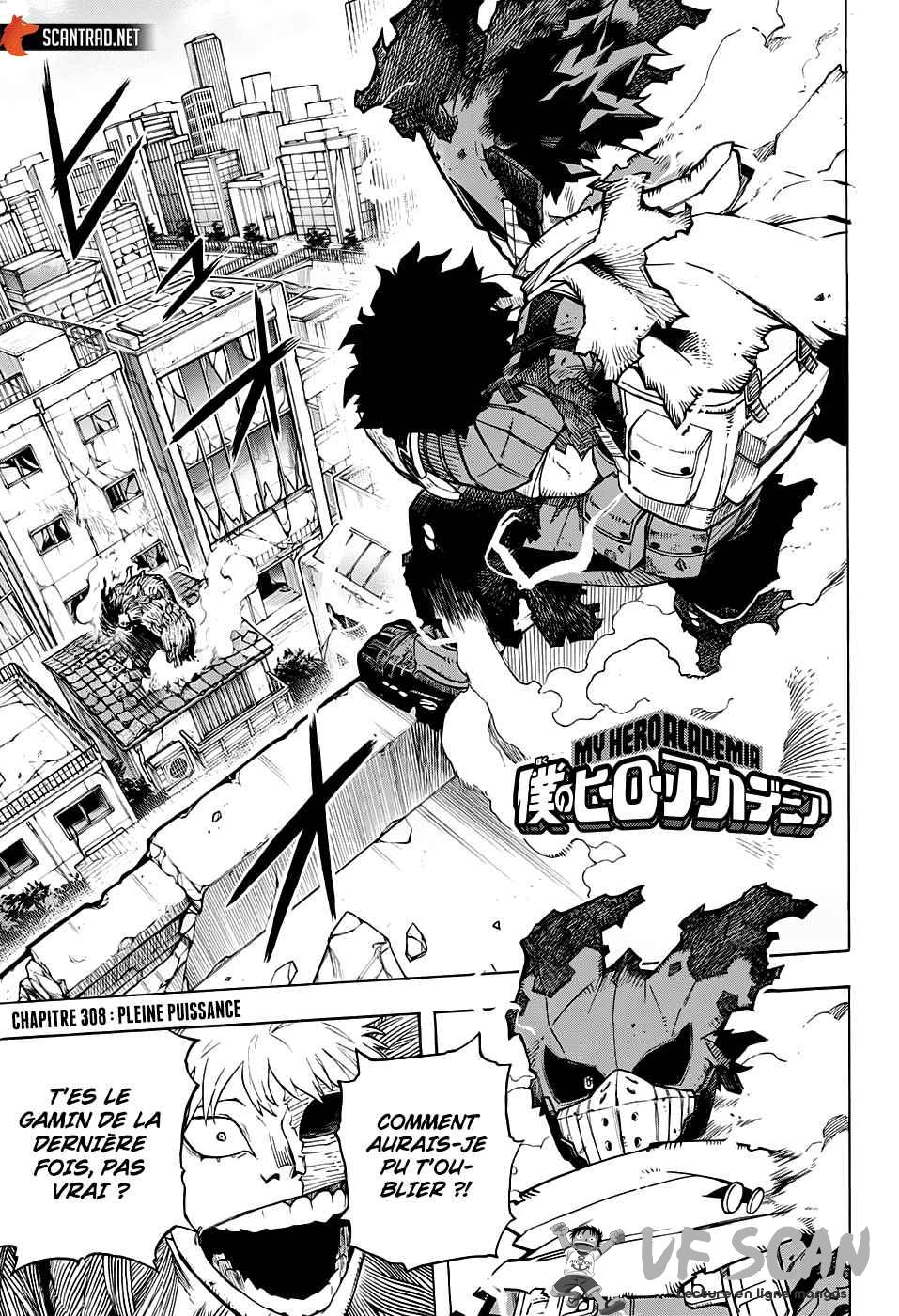  My Hero Academia - Chapitre 308 - 1