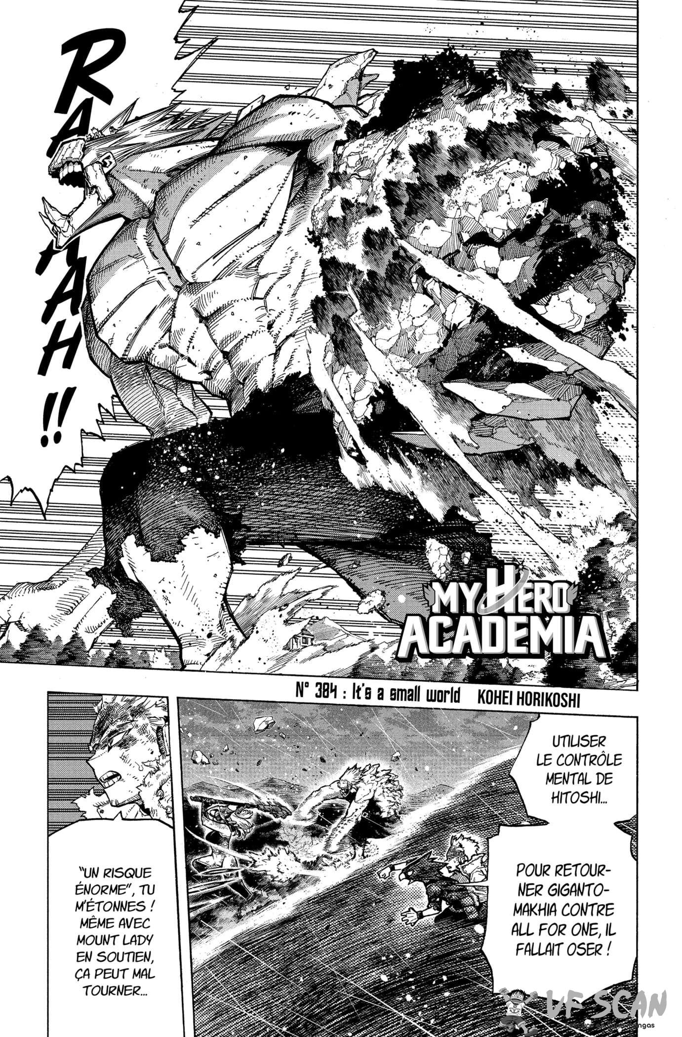  My Hero Academia - Chapitre 384 - 1