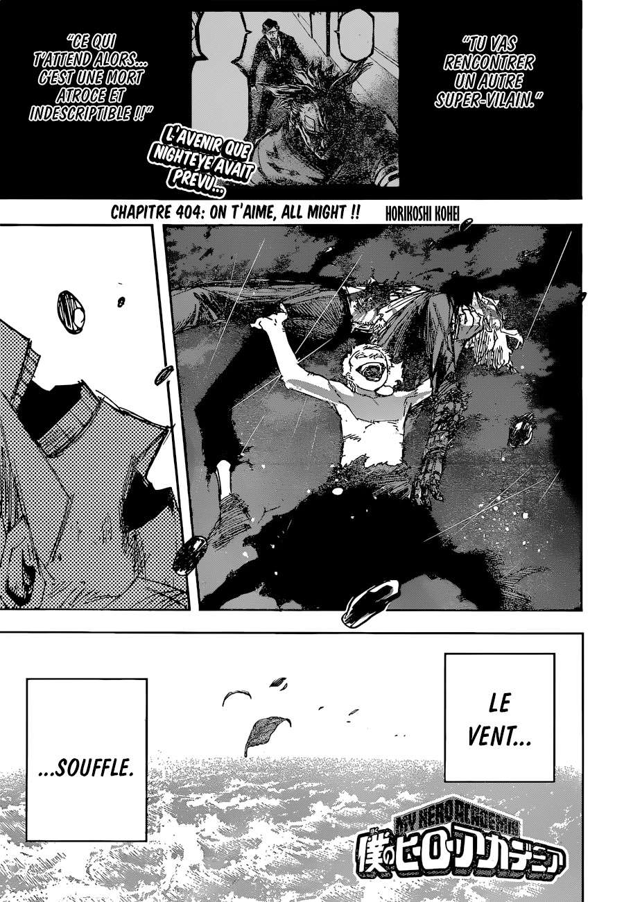  My Hero Academia - Chapitre 404 - 1