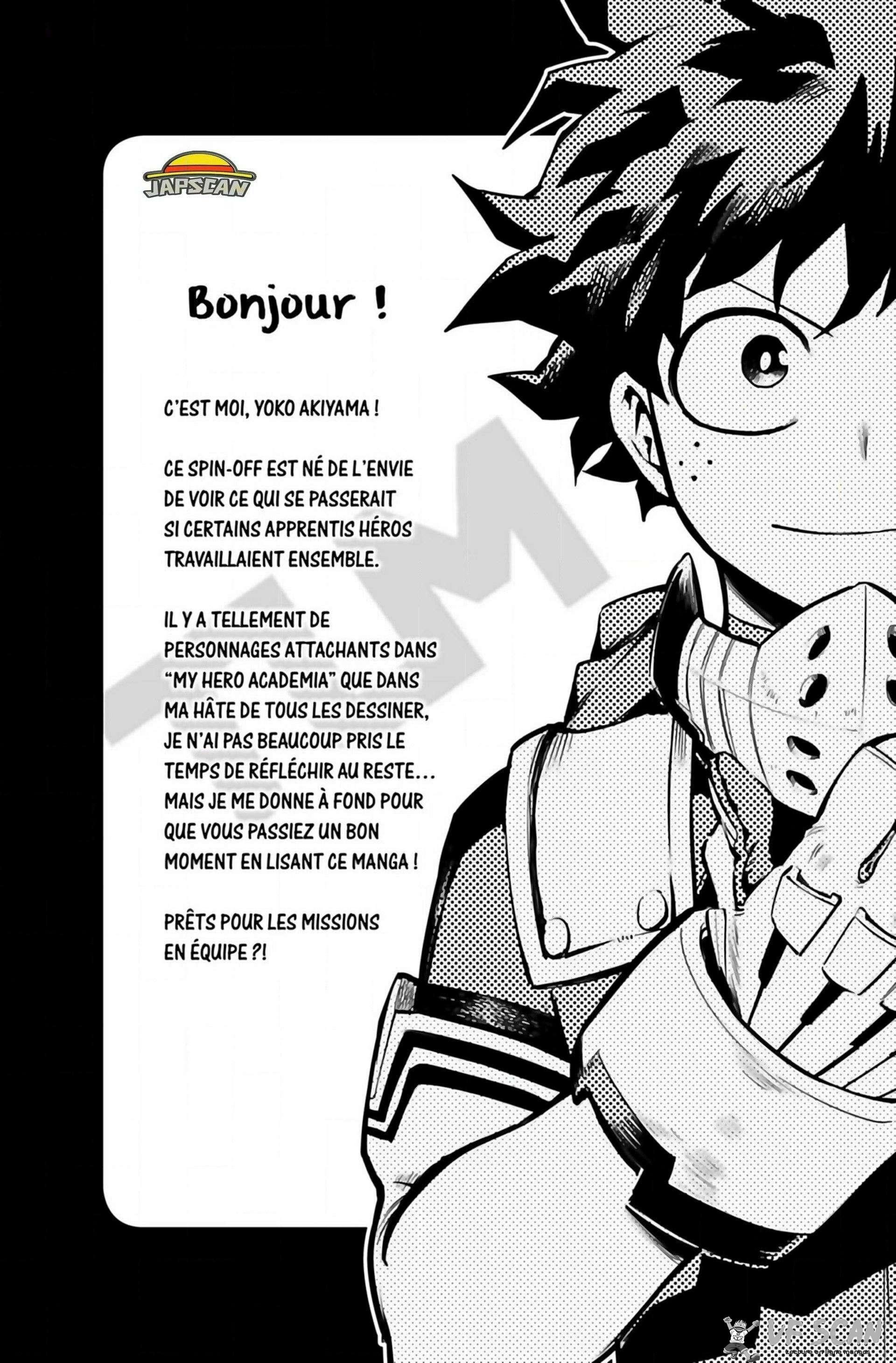  My Hero Academia – Team Up Mission - Chapitre 1 - 1