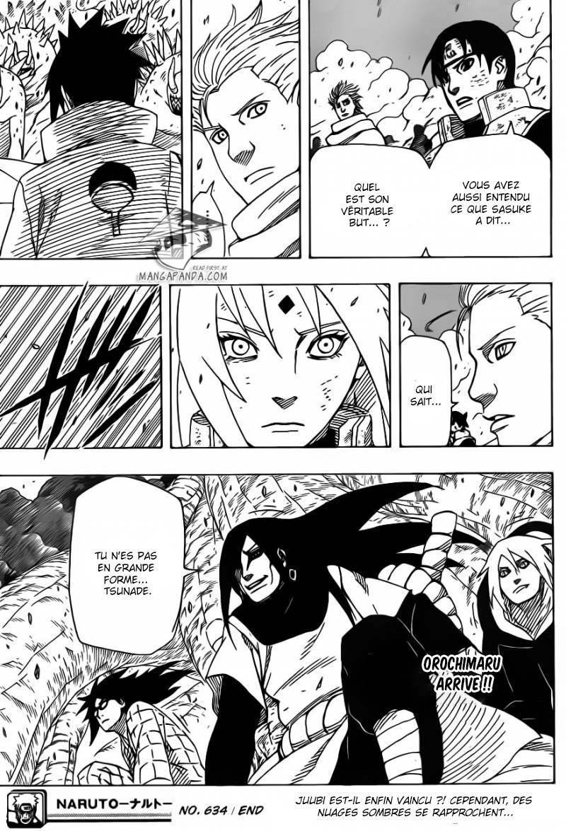  Naruto - Chapitre 634 - 17