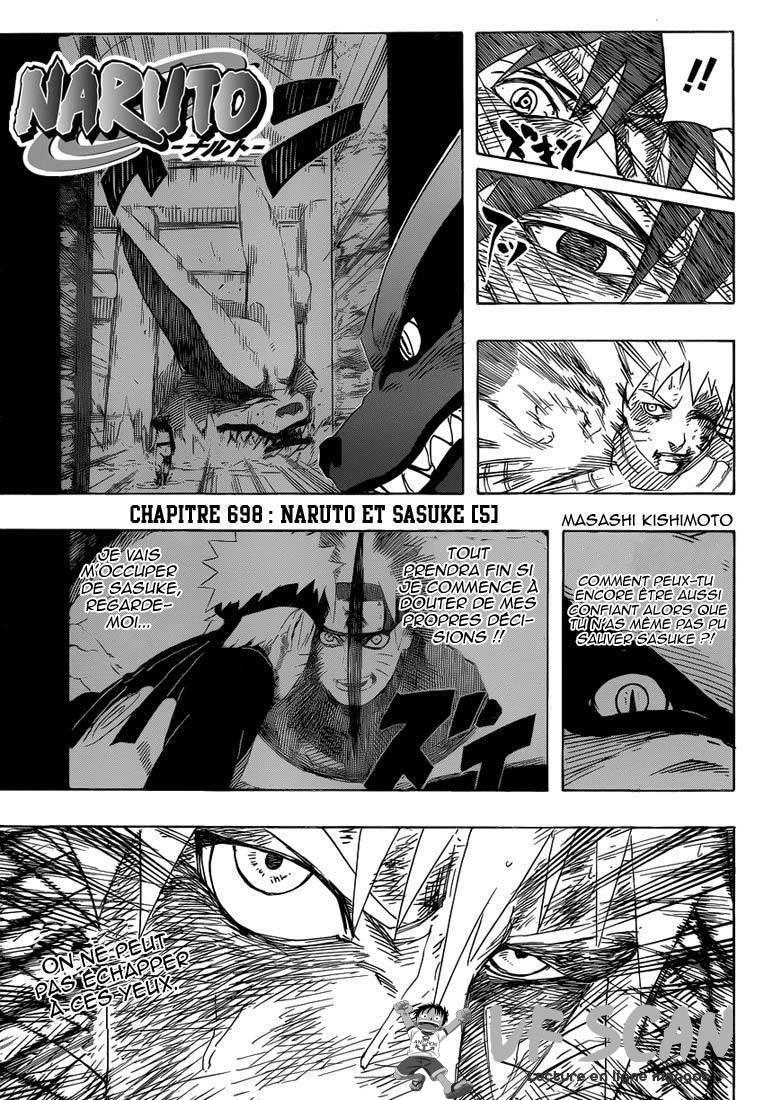  Naruto - Chapitre 698 - 1