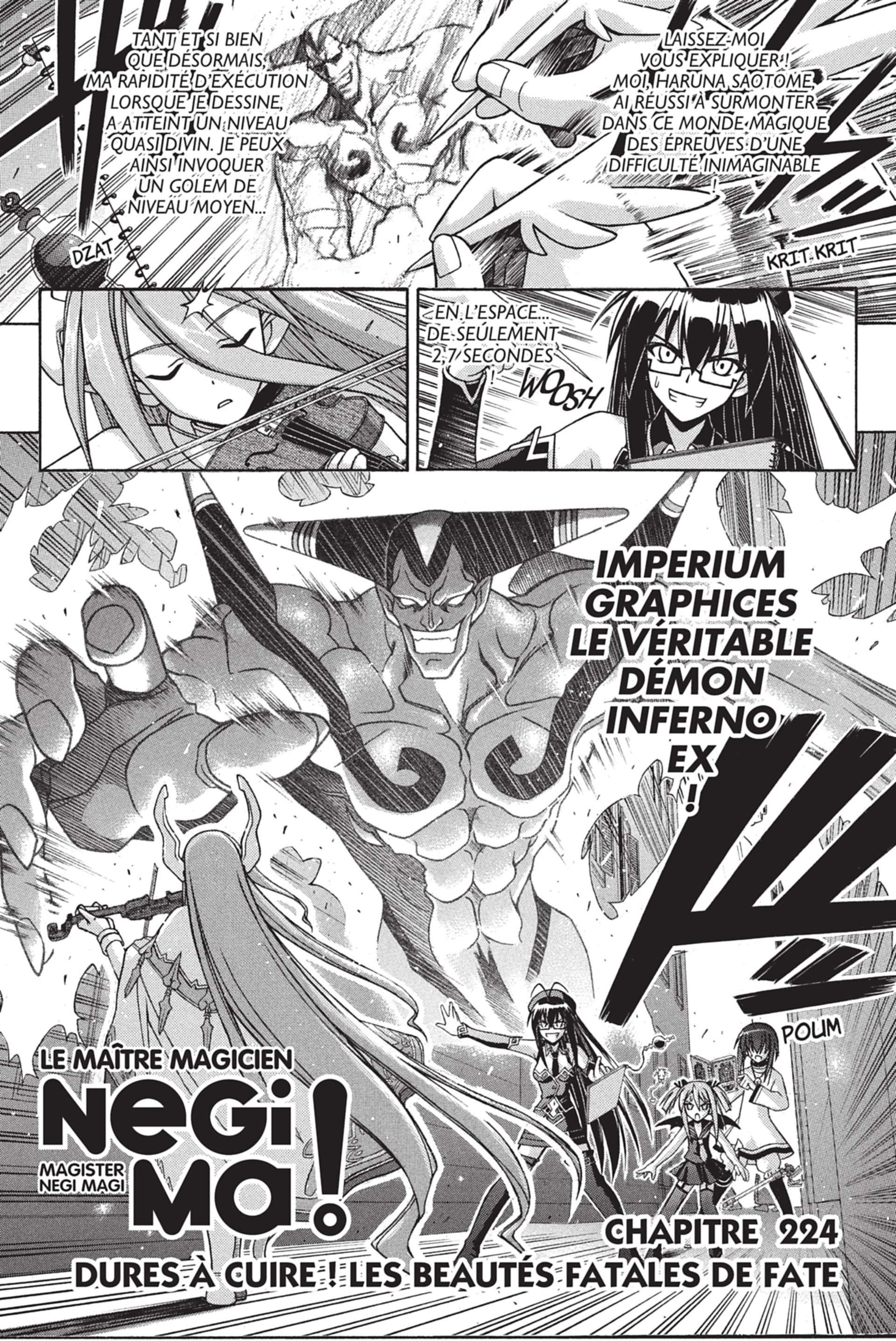  Negima – Le maitre magicien - Volume 13 - 23