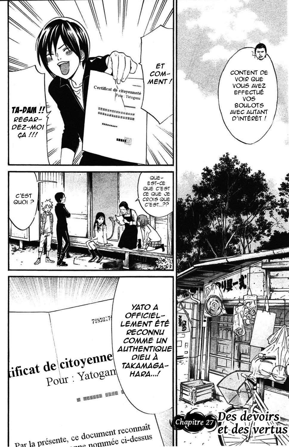  Noragami - Chapitre 27 - 4