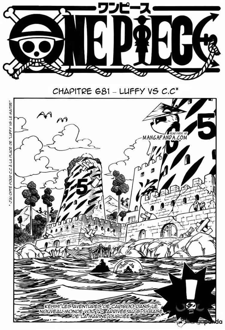  One Piece - Chapitre 681 - 2