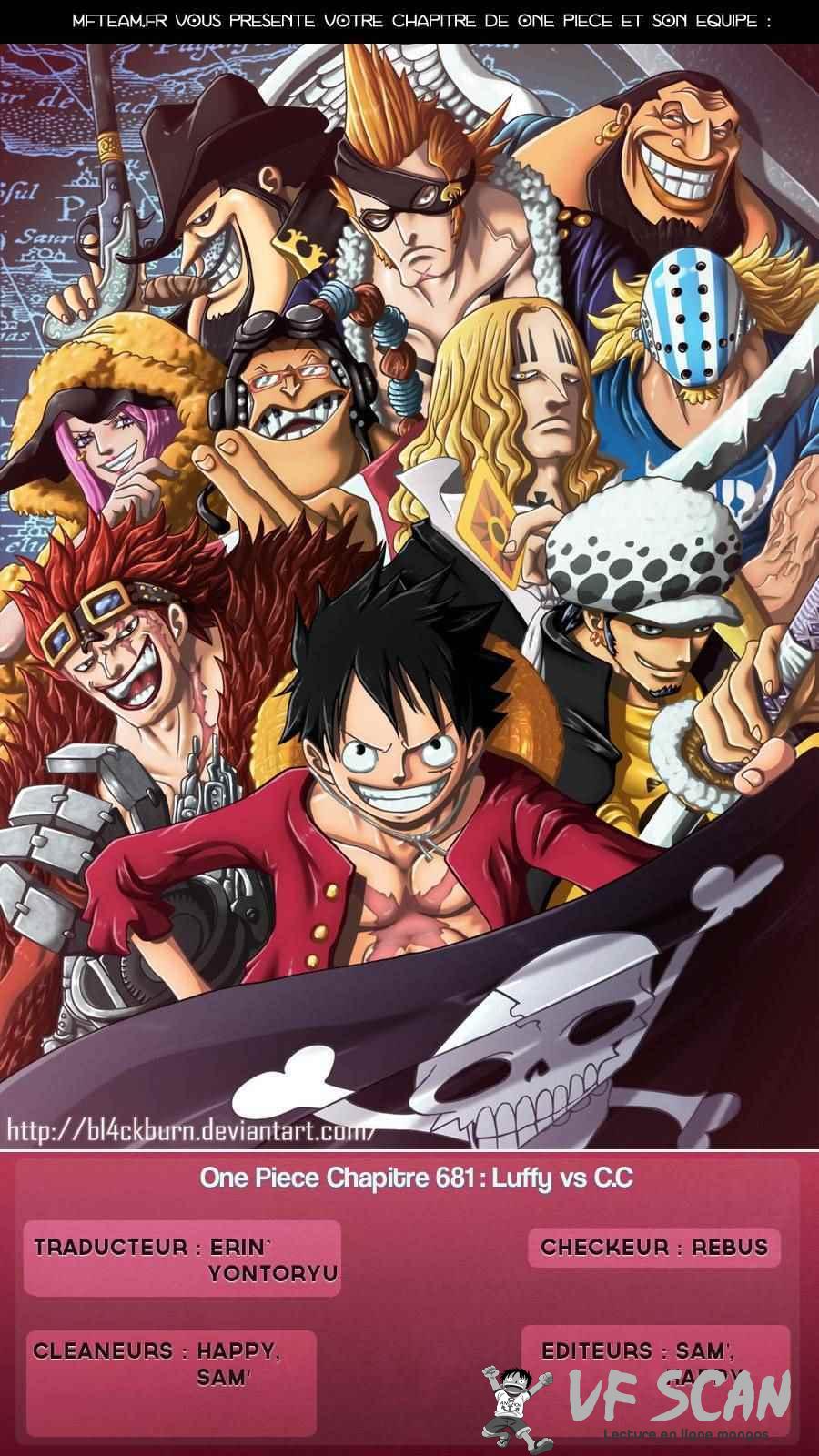  One Piece - Chapitre 681 - 1