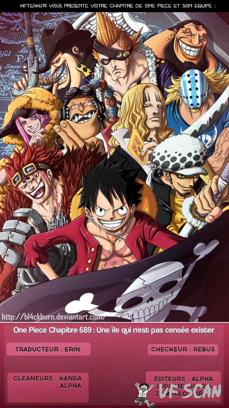  One Piece - Chapitre 689 - 1