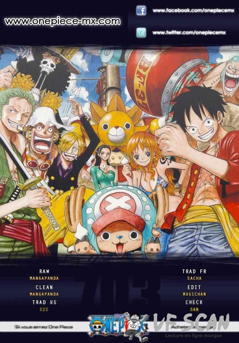  One Piece - Chapitre 703 - 1