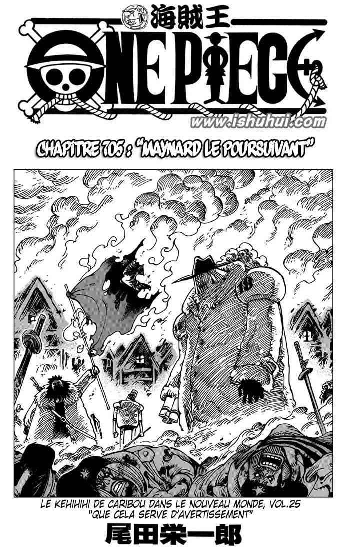  One Piece - Chapitre 705 - 2