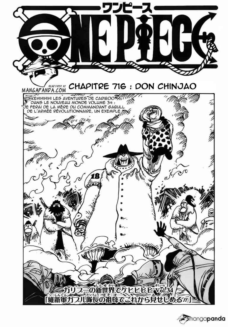  One Piece - Chapitre 716 - 2