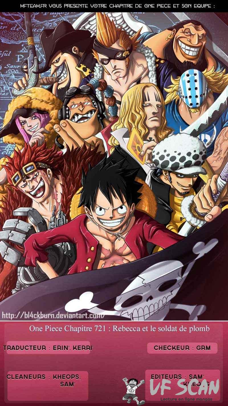  One Piece - Chapitre 721 - 1