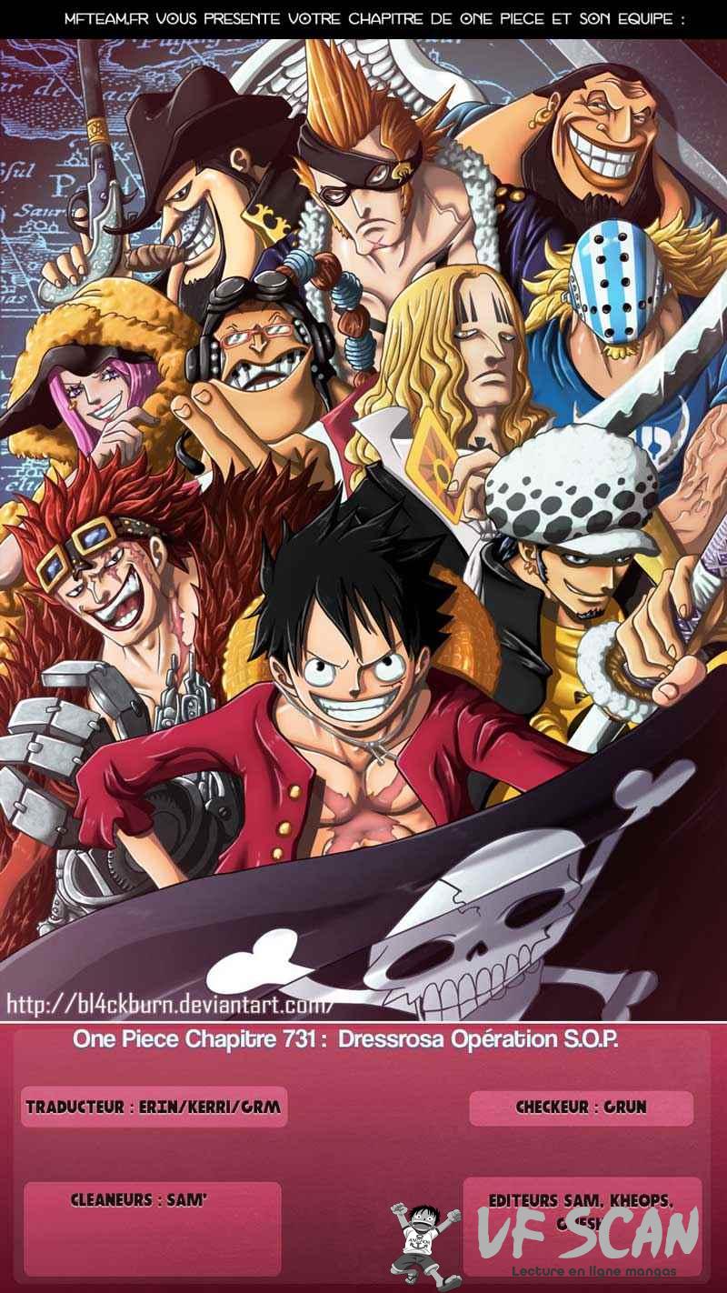  One Piece - Chapitre 731 - 1