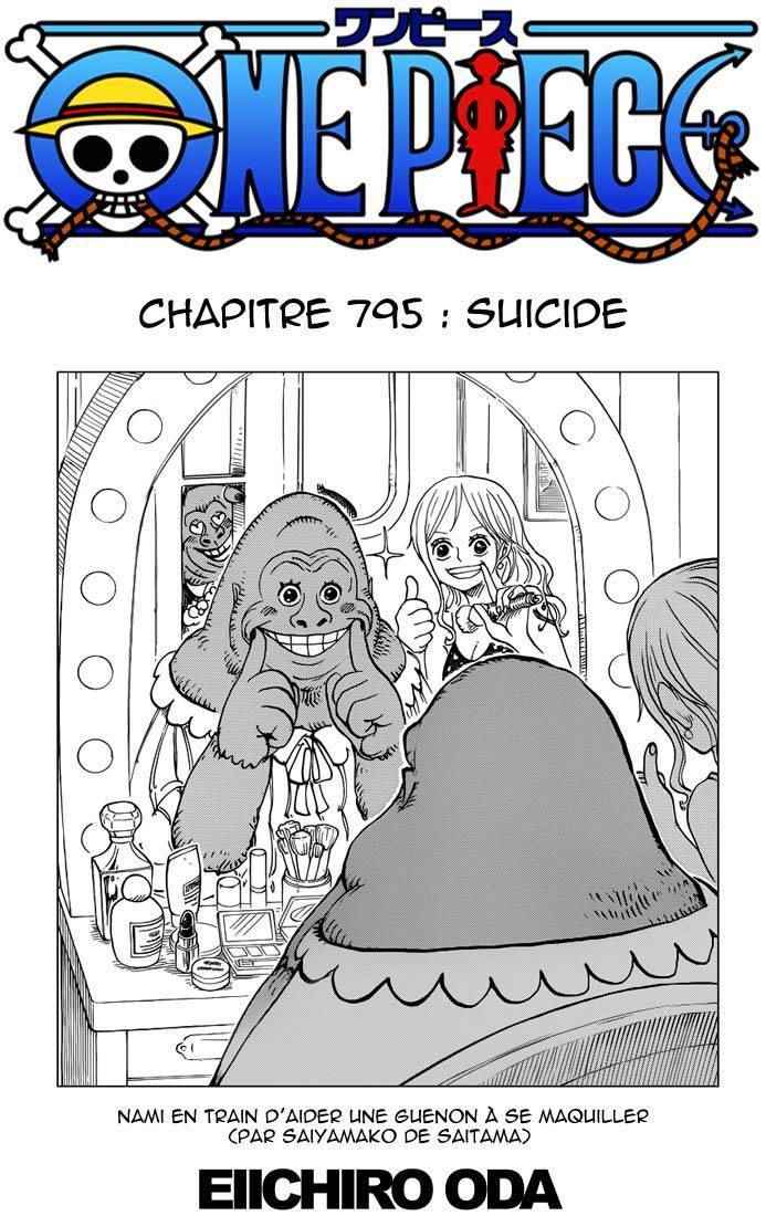  One Piece - Chapitre 795 - 2