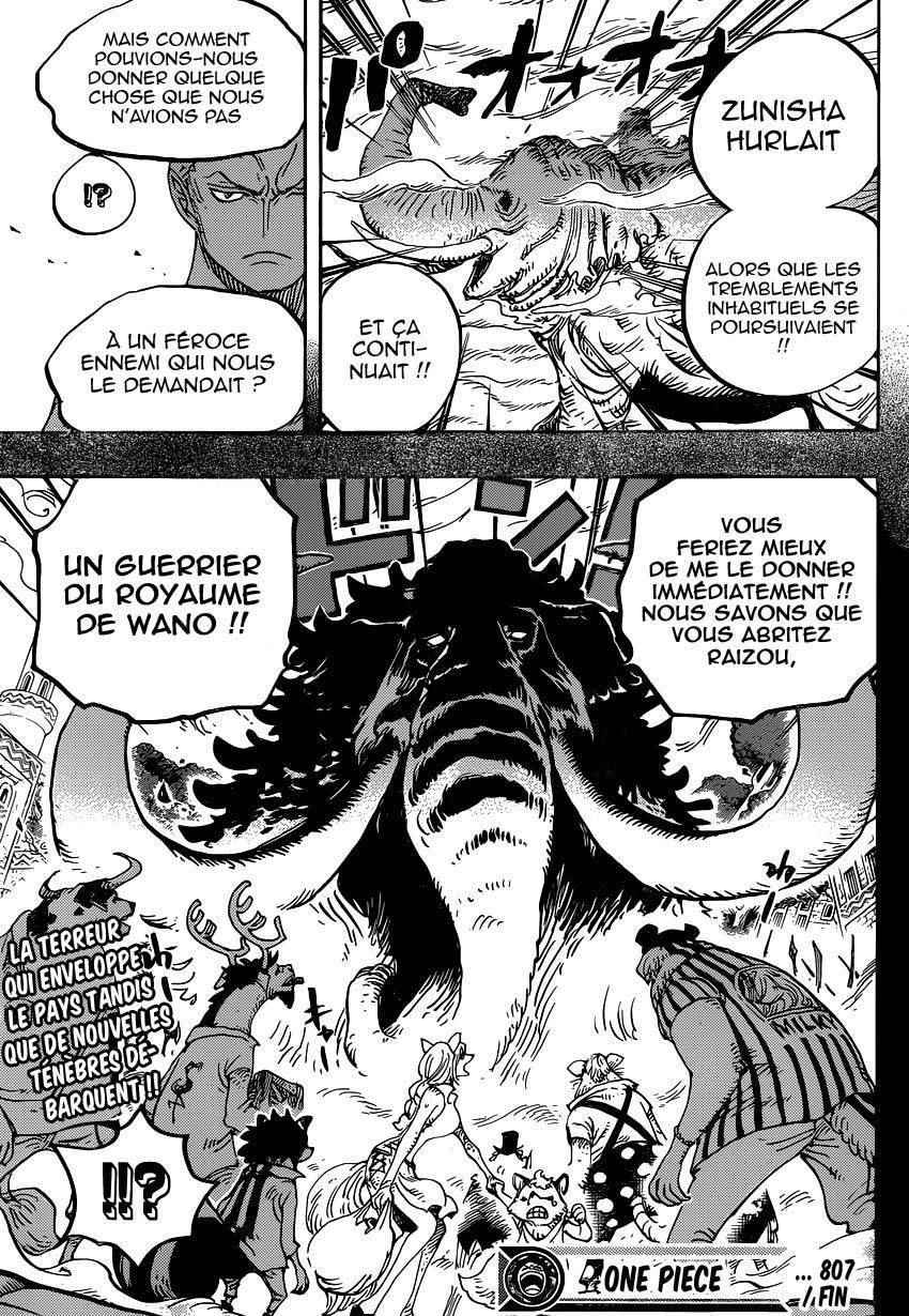  One Piece - Chapitre 807 - 17