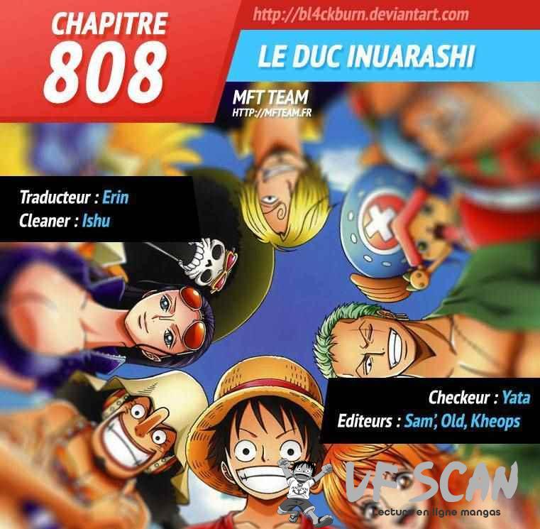  One Piece - Chapitre 808 - 1