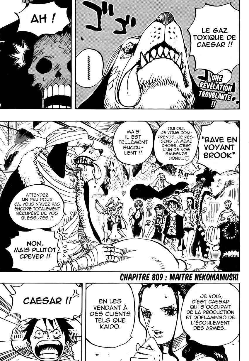  One Piece - Chapitre 809 - 5